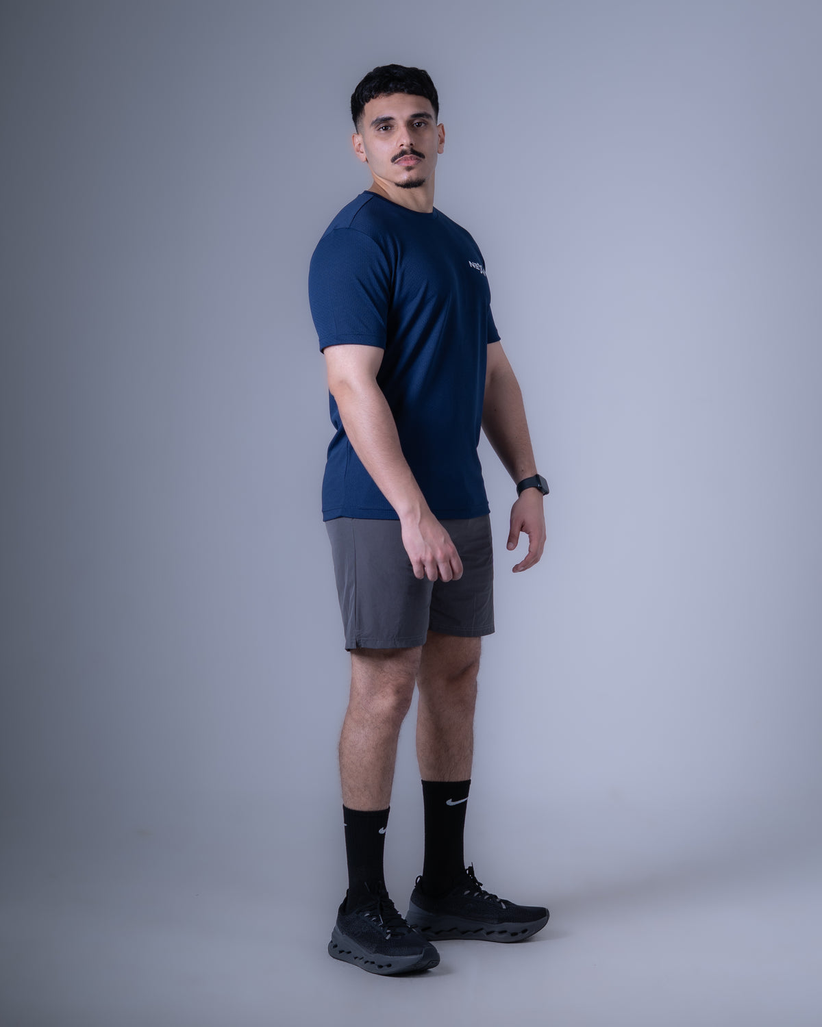 Navy Rise Performance Training T-Shirt