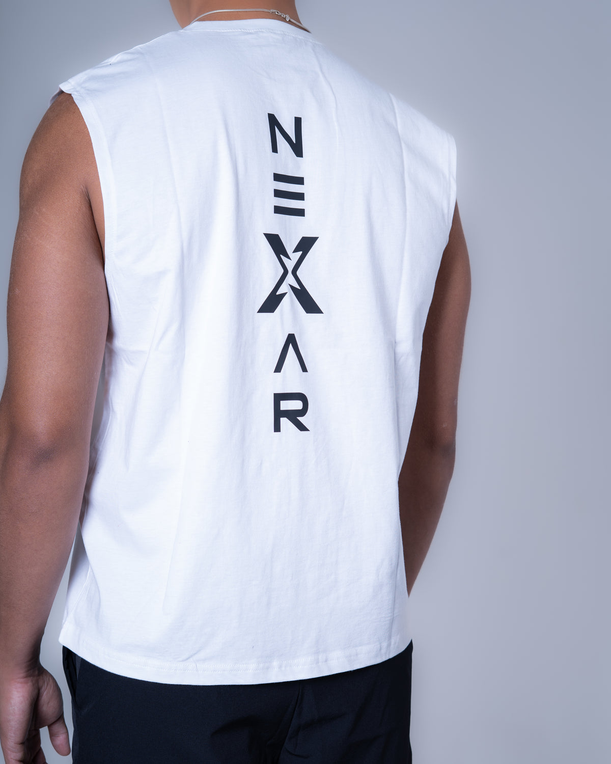 White Elevate Tank Top